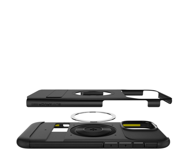 SPIGEN Slim Armor Mag Magsafe do iPhone 16 Pro Black ACS08164 - 1279650 - zdjęcie 3